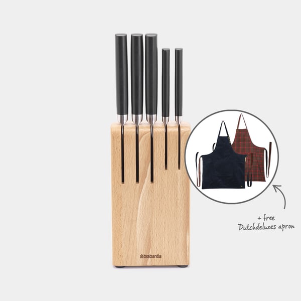 Brabantia 260483 knivblock Trä