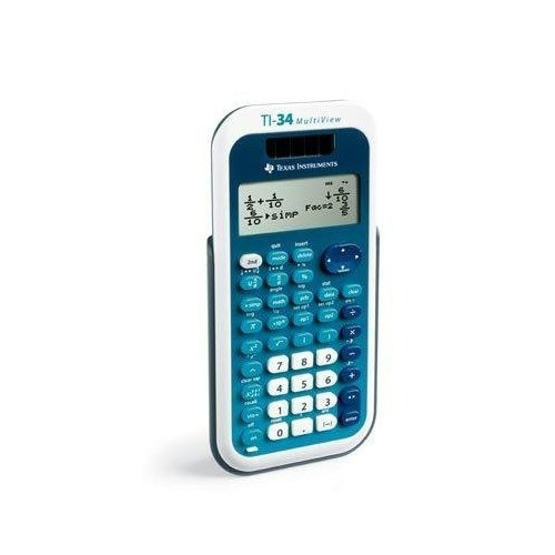 Pikkukuva 2 / 2: Texas Instruments TI-34 laskin Tasku Funktiolaskin Sininen, Valkoinen