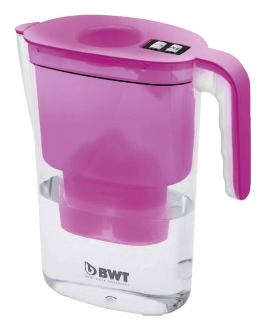 BWT Vida Kande vandfilter 2,6 L Lyserød, Transparent