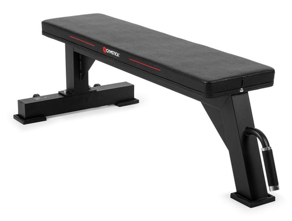 Miniatyrbild 1 av 7: Gymstick PRO-FB styrketräningsbänkar Platt styrketräningsbänk Gym Svart