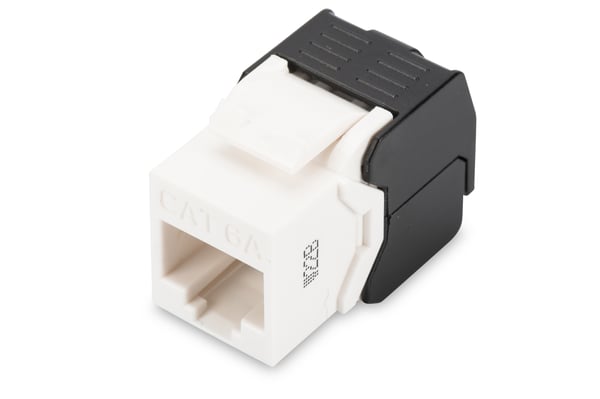 Miniatyrbillede 1 af 3: DIGITUS CAT 6A Keystone-modul, uafskærmet