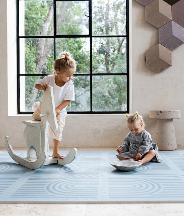 Miniatyrbild 15 av 16: Toddlekind 4260620338587 barnmatta Blå EVA (Ethylene Vinyl Acetate) Rektangulär