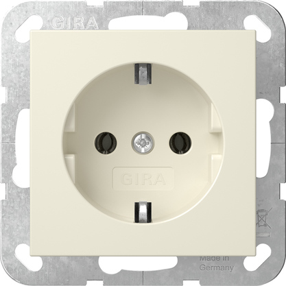Gira SCHUKO SYSTEM 55 CREMEWEIß / GIRA 418801 SYSTEM 55 418801