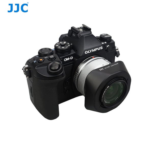 JJC LH-J40 Black Rund Sort