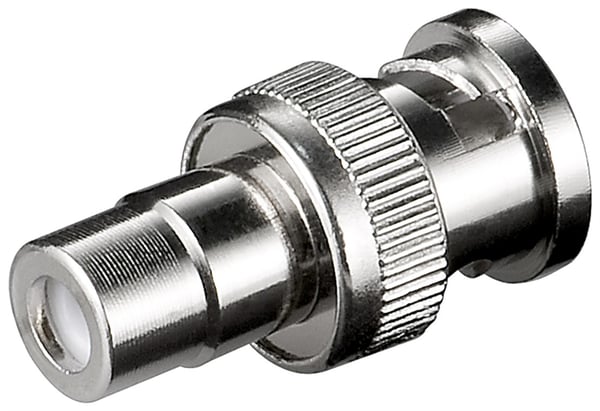Goobay 11353 kabel kønsskifter BNC RCA Sølv