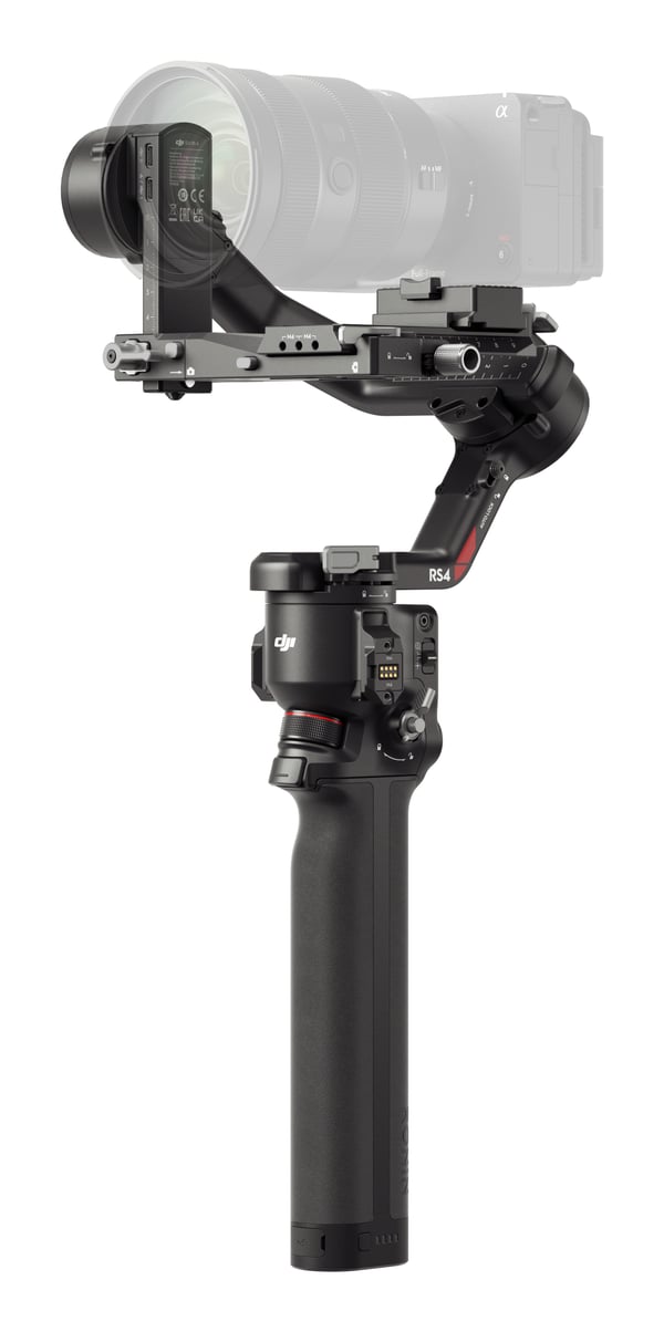 Pikkukuva 14 / 14: DJI RS 4 Käsikameran vakauttaja Musta