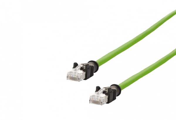 METZ CONNECT 142M2X55050 netværkskabel Grøn 5 m Cat6a