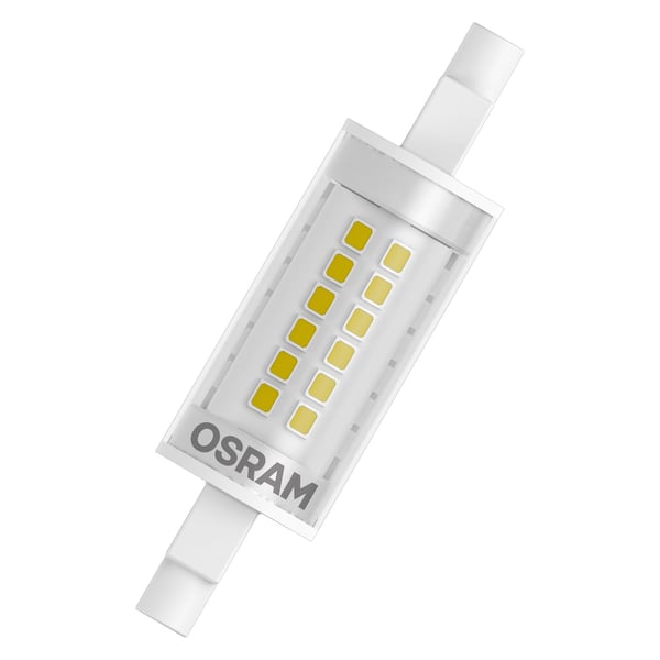 Miniatyrbillede 1 af 6: Osram SLIM LINE LED-lampe Varm hvid 2700 K 7 W R7s E