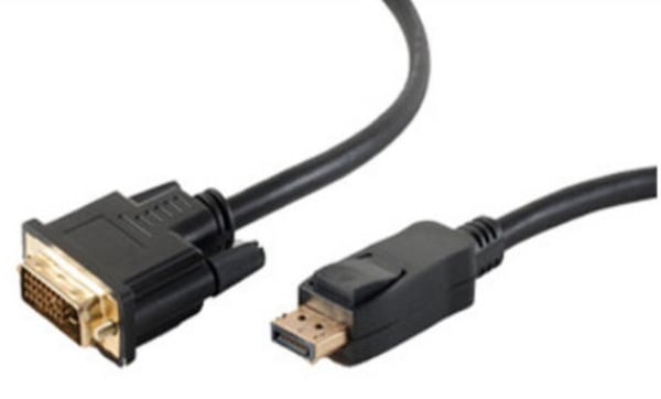 shiverpeaks BS77492-1 videokaapeli-adapteri 2 m DisplayPort DVI Musta
