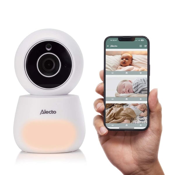 Alecto DVM2060 Baby videoskærm 300 m FHSS Hvid