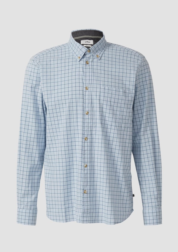 s.Oliver 2172387.50N1.XL skjorte & top Langærmet Bomuld