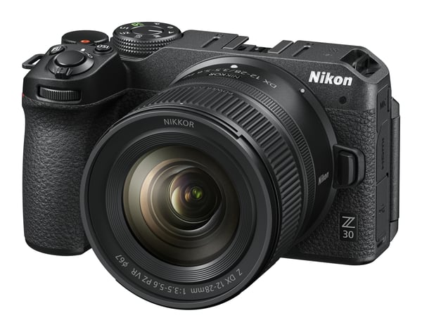 Nikon NIKKOR Z DX 12-28mm f / 3.5-5.6 PZ VR MILC Telezoomobjektiv Svart
