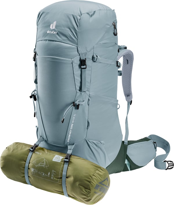 Miniatyrbillede 2 af 12: Deuter Aircontact Core 45+10 45 L Grå