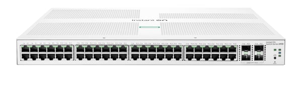 HPE Aruba Networking Networking Instant On Switch 48p Gigabit 4p SFP+ 1930 Administreret L2/L3/L4 Gigabit Ethernet (10/100/1000) Strøm over Ethernet (PoE) 1U Hvid