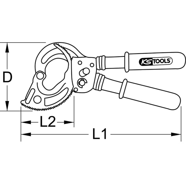 KS Tools 117.1249 tang