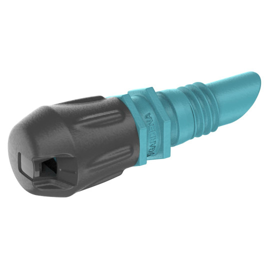 Miniatyrbillede 1 af 4: Gardena 13318-20 kunstvandingsdrypper Sort Slutlinje montering