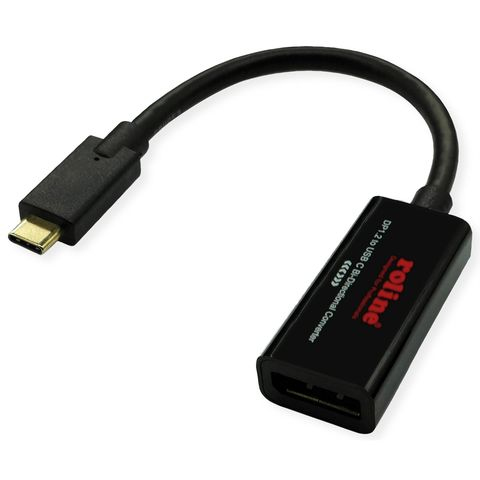 ROLINE 11.04.5957-10 USB-grafikadapter 3840 x 2160 pixlar Svart