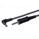 Walimex 12795 audiokaapeli 5 m 3.5mm Musta Walimex 12795 audiokaapeli 5 m 3.5mm Musta