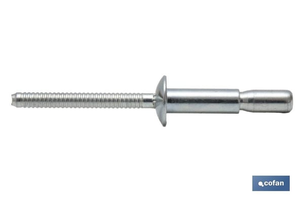 Miniatyrbillede 4 af 4: Cofan 07106514 nitte Blindnitte