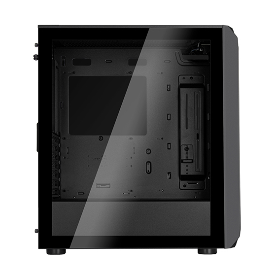 Miniatyrbild 13 av 17: Silverstone FARA 511Z Midi Tower Svart