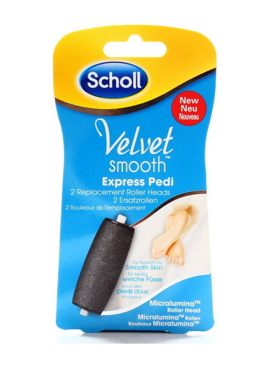 Scholl Velvet Smooth fodpleje apparat Sort