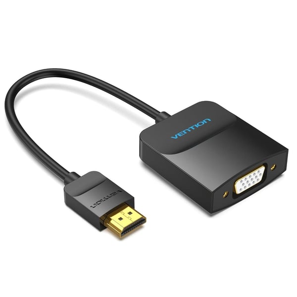 Vention 42154 videokaapeli-adapteri 0,15 m HDMI-tyyppi A (vakio) VGA (D-Sub) Musta Vention 42154 videokaapeli-adapteri 0,15 m HDMI-tyyppi A (vakio) VGA (D-Sub) Musta