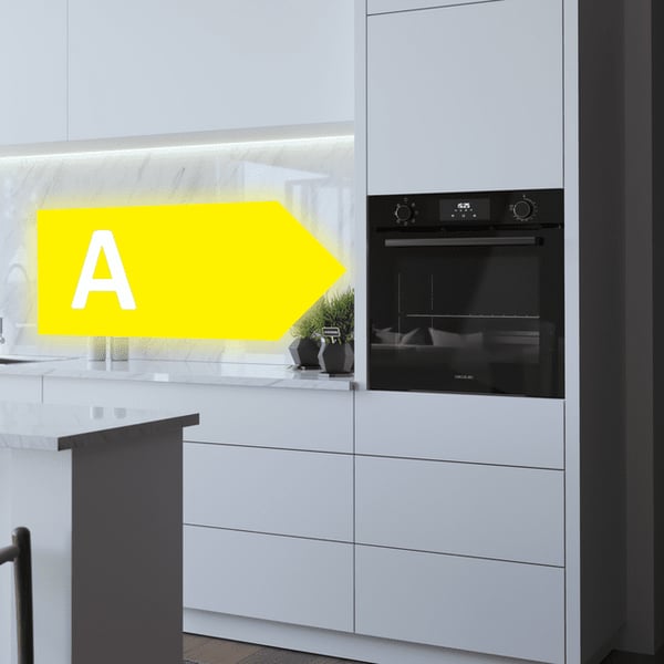 Miniatyrbillede 10 af 14: Cecotec 02809 ovn 72 L 2800 W Rustfrit stål, Sort