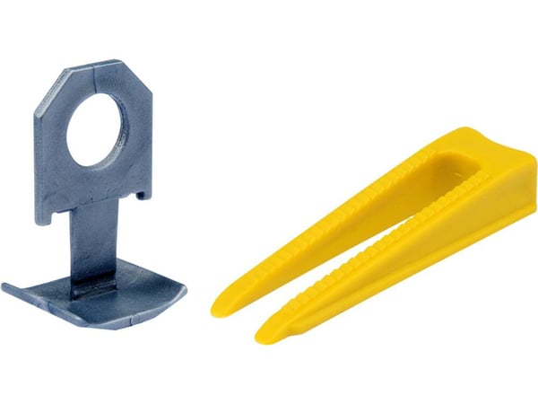 VOREL NIVÅSYSTEM PLYTEK KILAR 50st + KLÄMMOR 50st 04691