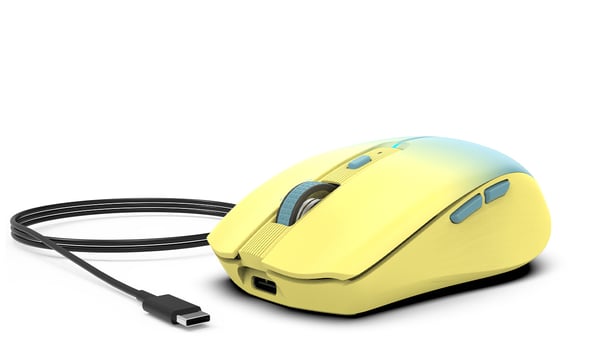 Inca IWM-511RS hiiri Office Oikeakätinen RF Wireless + Bluetooth + USB Type-C Optinen 1600 DPI