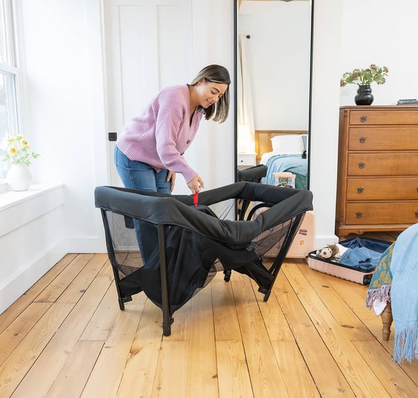 Joie Amigo 120 resesäng för spädbarn Svart