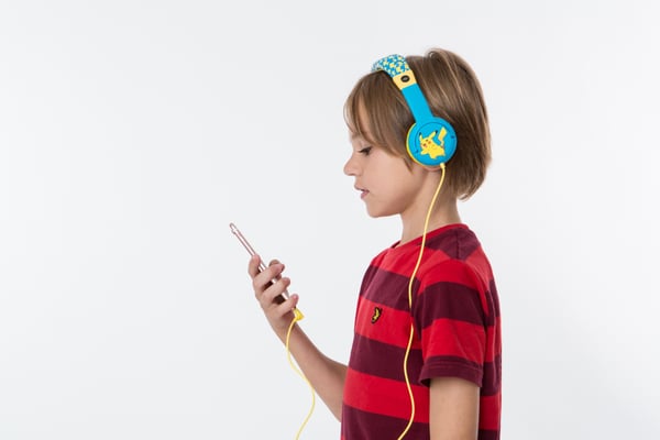 OTL Technologies Pokémon Pikachu Hovedtelefoner Ledningsført Headset Musik Flerfarvet