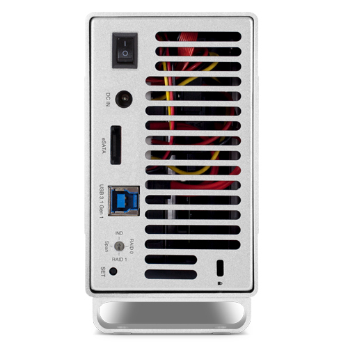 Miniatyrbild 2 av 4: OWC Mercury Elite Pro Dual HDD-hölje Vit 3.5"