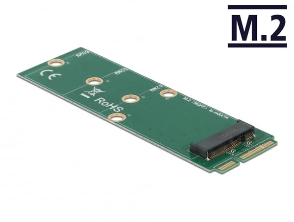 Miniatyrbild 5 av 5: DeLOCK 64109 nätverkskort/adapters Intern M.2