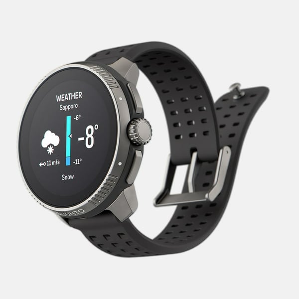 Suunto Race 3,63 cm (1.43") AMOLED 49 mm Digital 466 x 466 pixel Berøringsskærm Sort GPS (satellit)