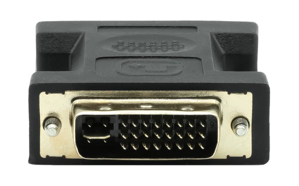 Miniatyrbillede 1 af 3: ProXtend DVII245-VGAF kabel kønsskifter DVI-I 24+5 VGA Sort