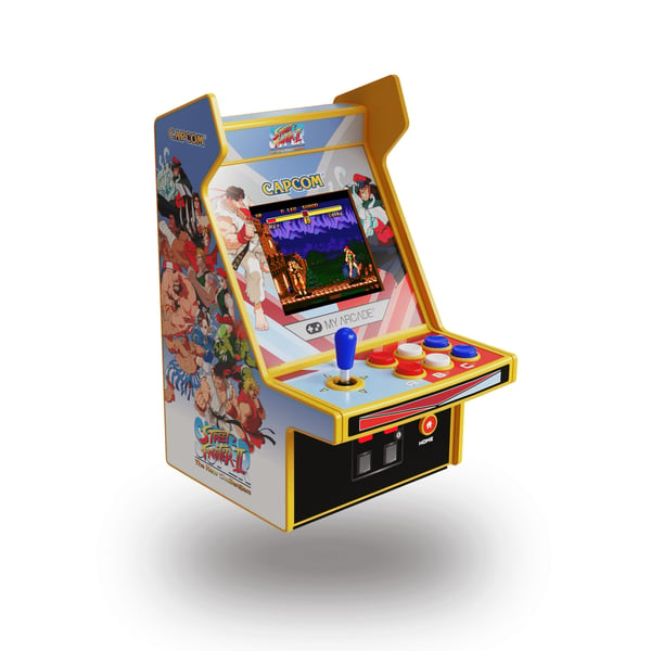 My Arcade Super Street Fighter II Micro Plyaer Pro bärbara spelkonsoller 6,98 cm (2.75") Multifärg