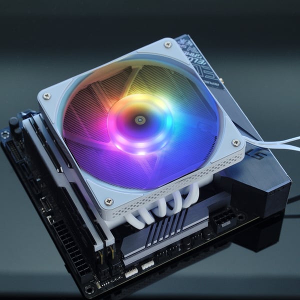 Jonsbo HX6200D Processor Luftkylare 12 cm Vit 1 styck