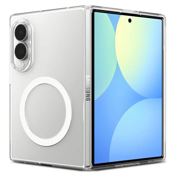 Miniatyrbillede 2 af 2: Spigen Air Skin (MagFit) mobiltelefon etui 19,3 cm (7.6") Cover Transparent, Hvid