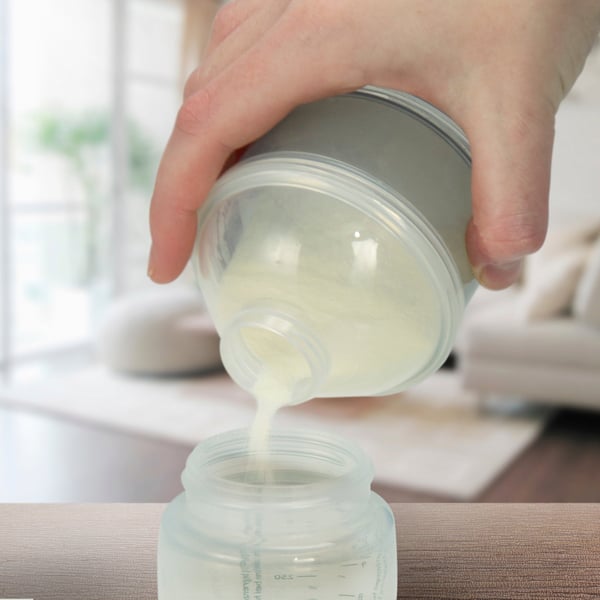 Miniatyrbild 6 av 6: Alecto BF-4 mjölkpulverdosa