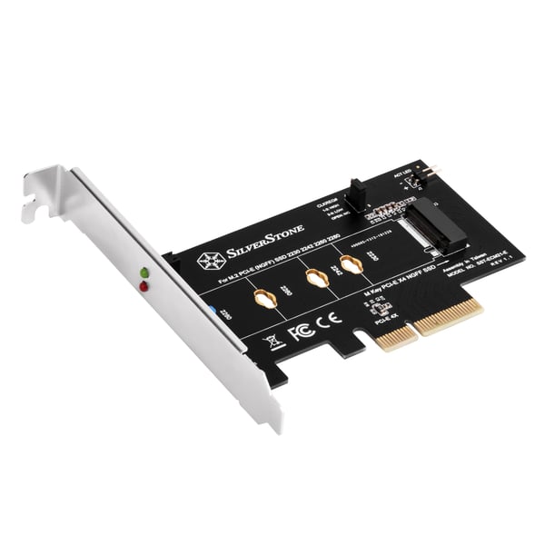 Miniatyrbillede 11 af 16: Silverstone ECM21-E interface-kort/adapter Intern M.2