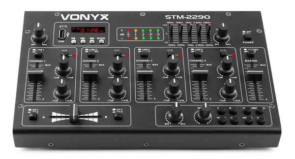 Vonyx STM-2290 8 kanaler 20 - 20000 Hz Sort