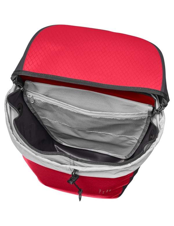 Pikkukuva 4 / 5: VAUDE Aqua Back Pro Single Taka Polkupyörälaukku 24 L Termoplastinen polyuretaani (TPU), Polyuretaani Musta, Punainen