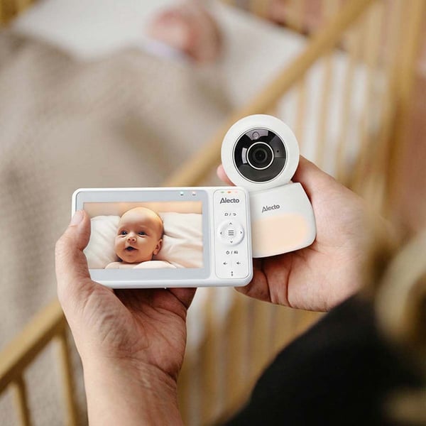 Miniatyrbillede 22 af 27: Alecto DVM2060 Baby videoskærm 300 m FHSS Hvid