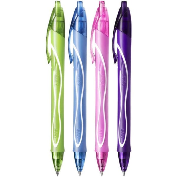 BIC 964826 gel pen Bold Optrækkelig gel pen Blå 12 stk