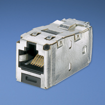PANDUIT Mini-Jack RJ45-bøsning Kat6 skærmet