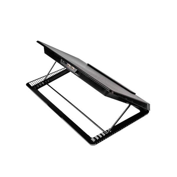 Savio Laptop cooling pad 6 backlit fans 2000 RPM COS-01 kannettavan tietokoneen jäähdytysalusta 43,9 cm (17.3") Musta, Punainen