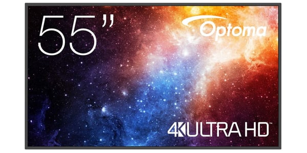 Optoma N3551K Digital fladpaneldisplay 139,7 cm (55") LED Wi-Fi 450 cd/m² 4K Ultra HD Sort Android 11 24/7