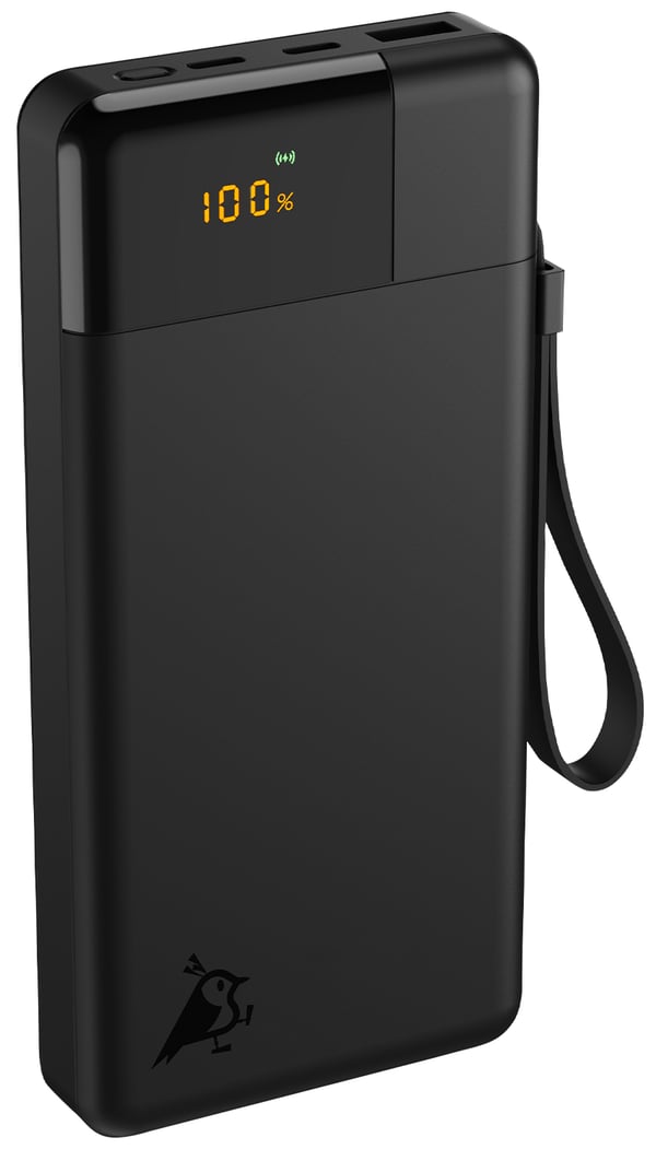 Miniatyrbillede 1 af 6: Aqiila Powerbird B20 Lithium polymer (LiPo) 20000 mAh Sort