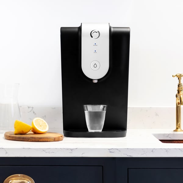Aqua Optima WC0115 vattenautomat Svart, Silver 8,2 l