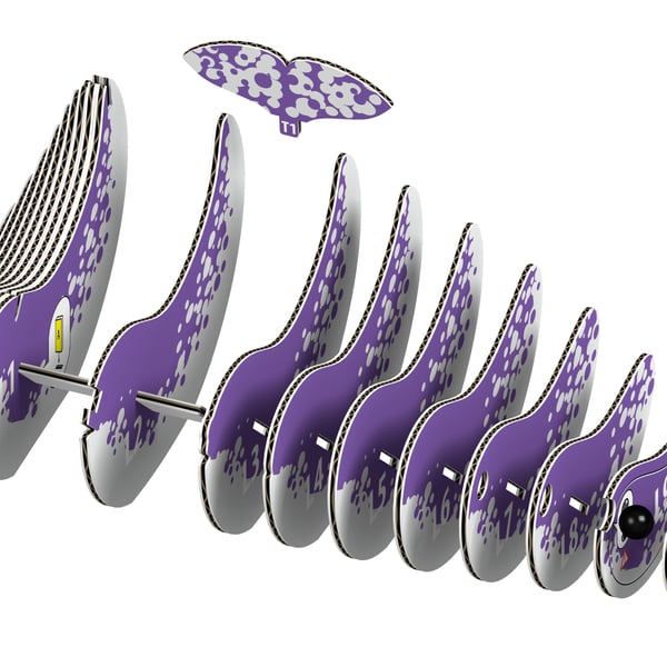 Pikkukuva 2 / 3: Eugy 105614 palapeli 3D-palapeli Eläimet